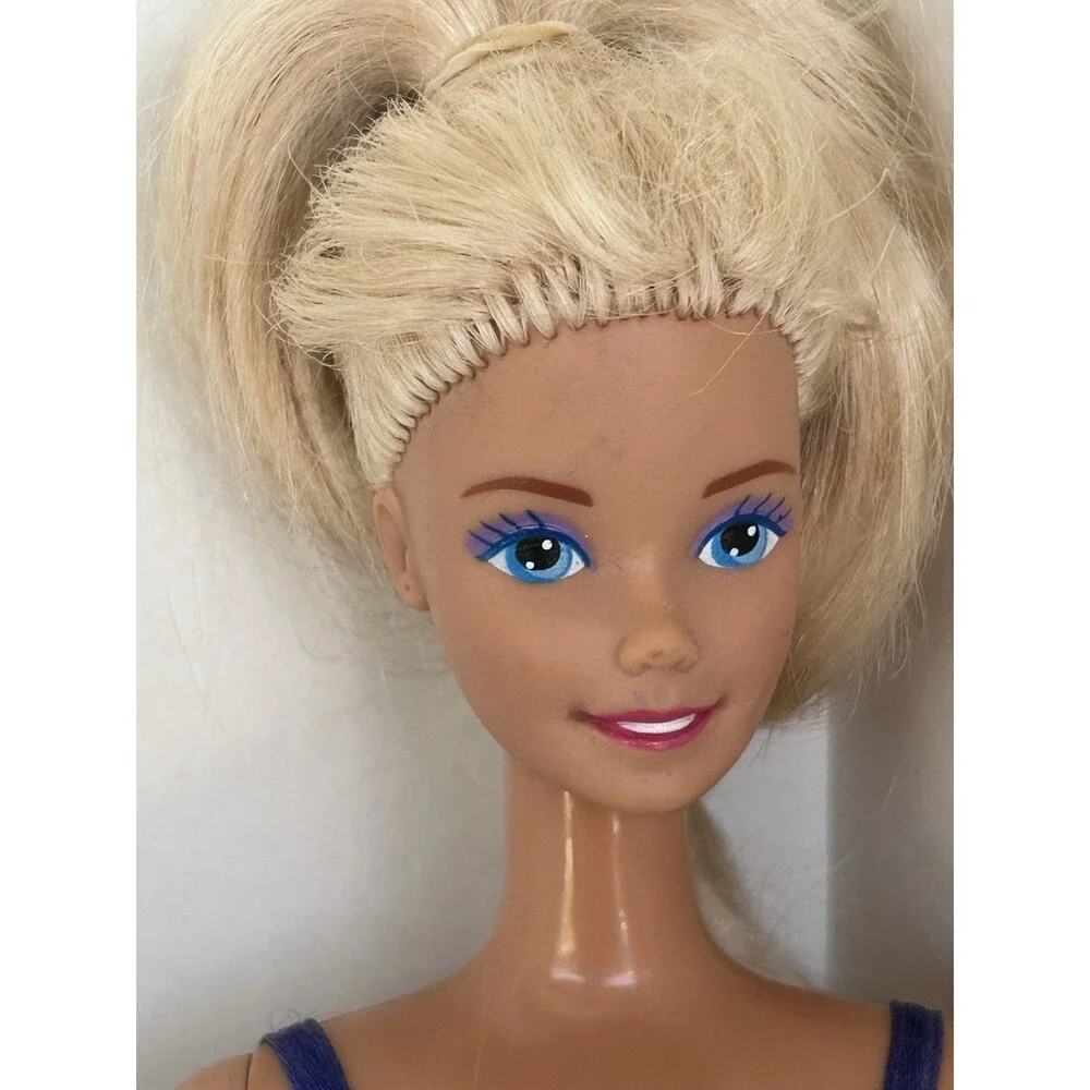 Vintage 1986 Jewel Secrets Barbie Doll #1737 Mattel Original Dress Outfit
